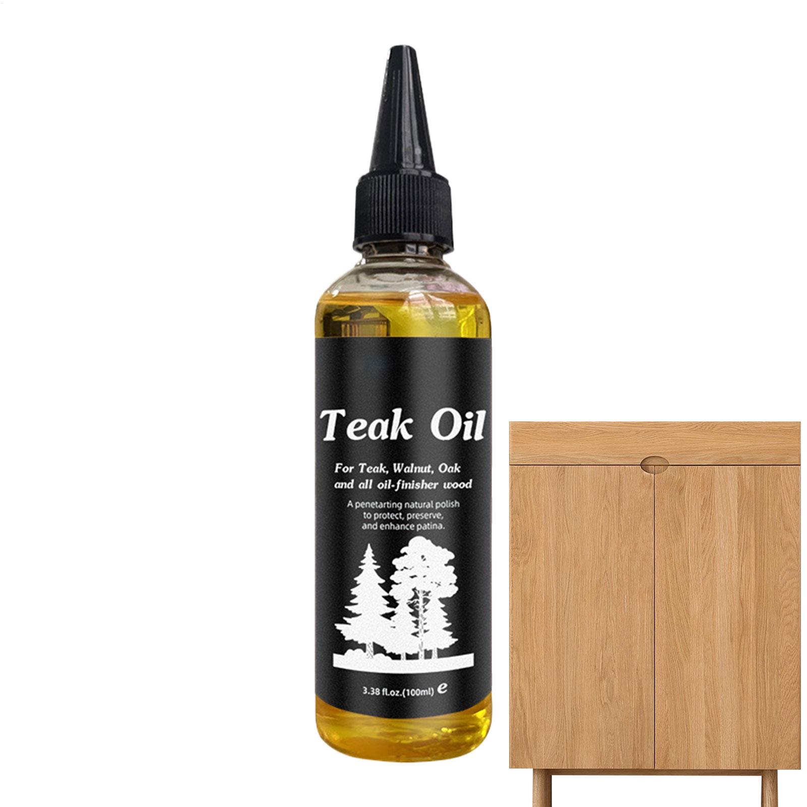 Outdoor Furniture Oil Teak - 100ml Furniture Oil Natural Gentle Nourishing