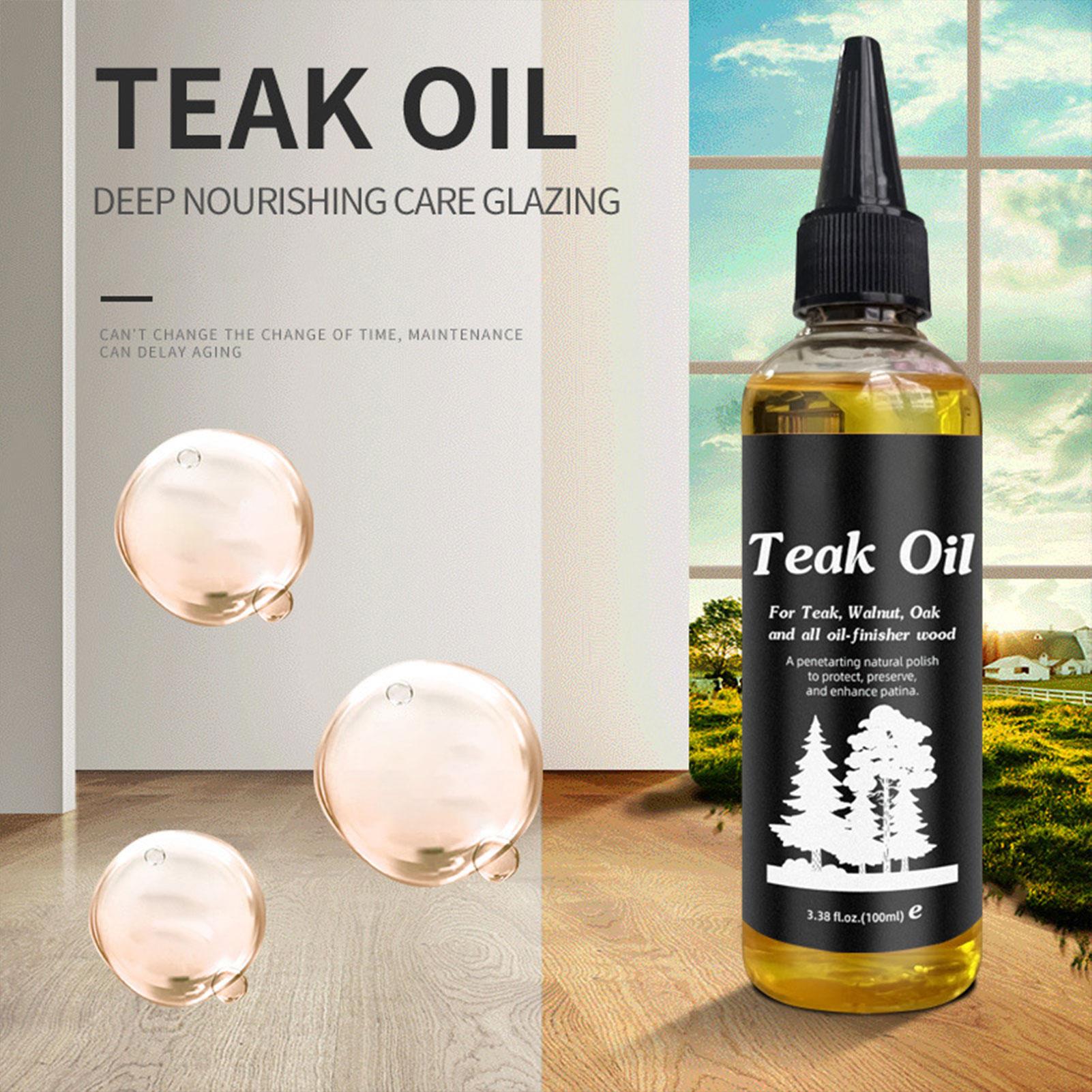 Outdoor Furniture Oil Teak - 100ml Furniture Oil Wood Polishing Furniture