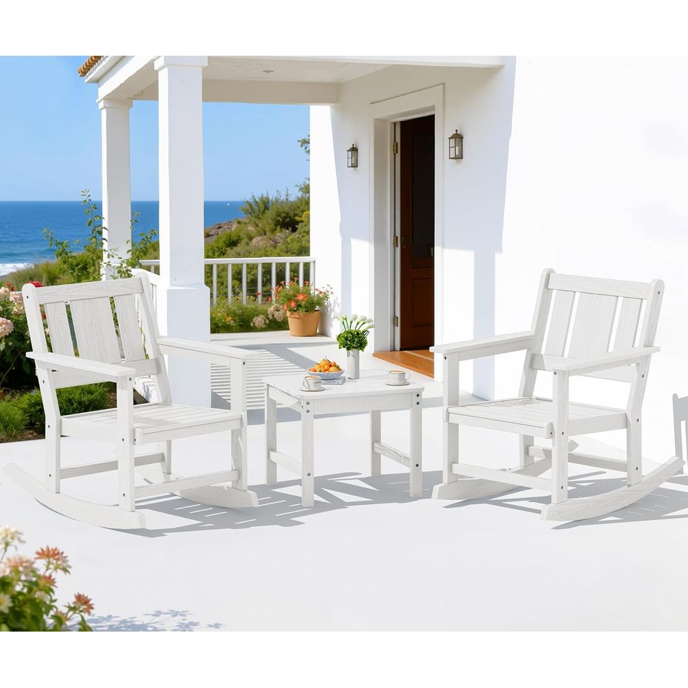 Outdoor Rocking Chairs Set o 2 - Outdoor Furniture Ofo ulasan dan harga