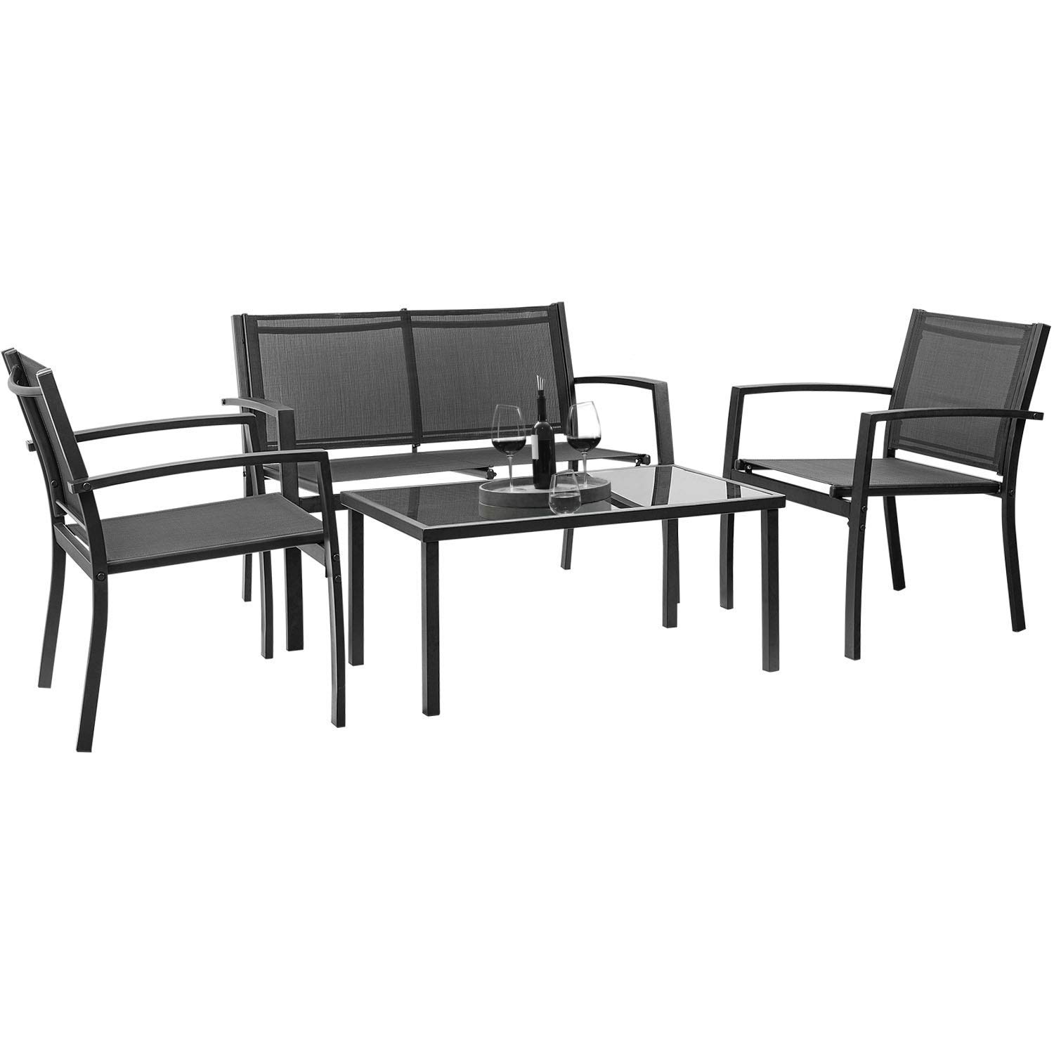 o*-Outdoor Furniture Set 4 Pie - Outdoor Furniture Ofo ulasan dan harga