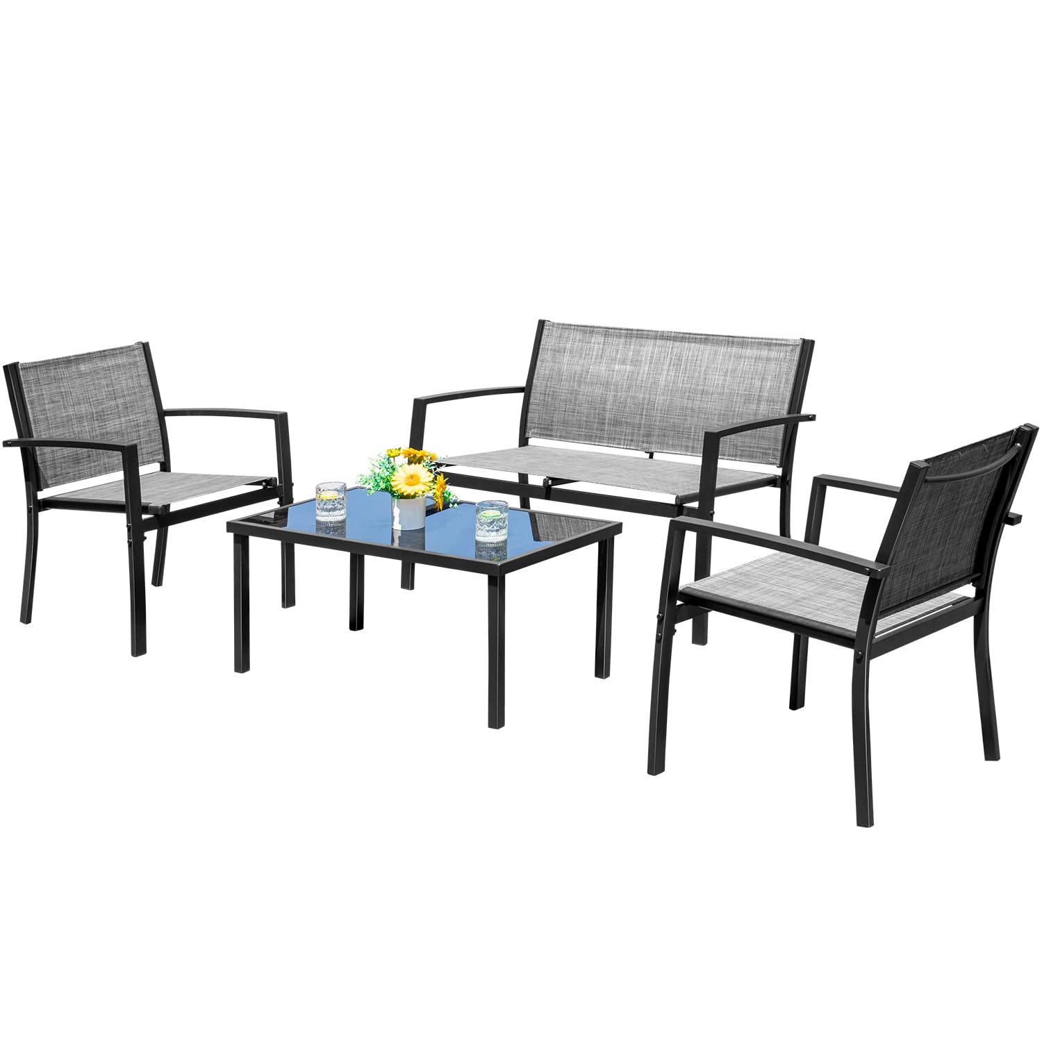 o*-Outdoor Furniture Set 4 Pie - Outdoor Furniture Ofo ulasan dan harga