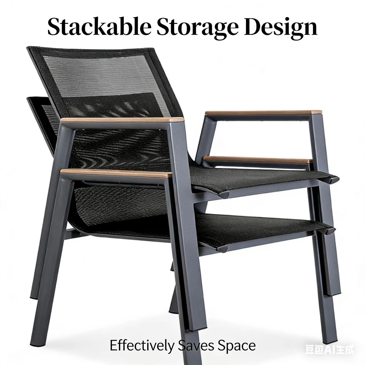 Modern Durable Aluminum Garden - Outdoor Furniture Dining Set ulasan dan harga