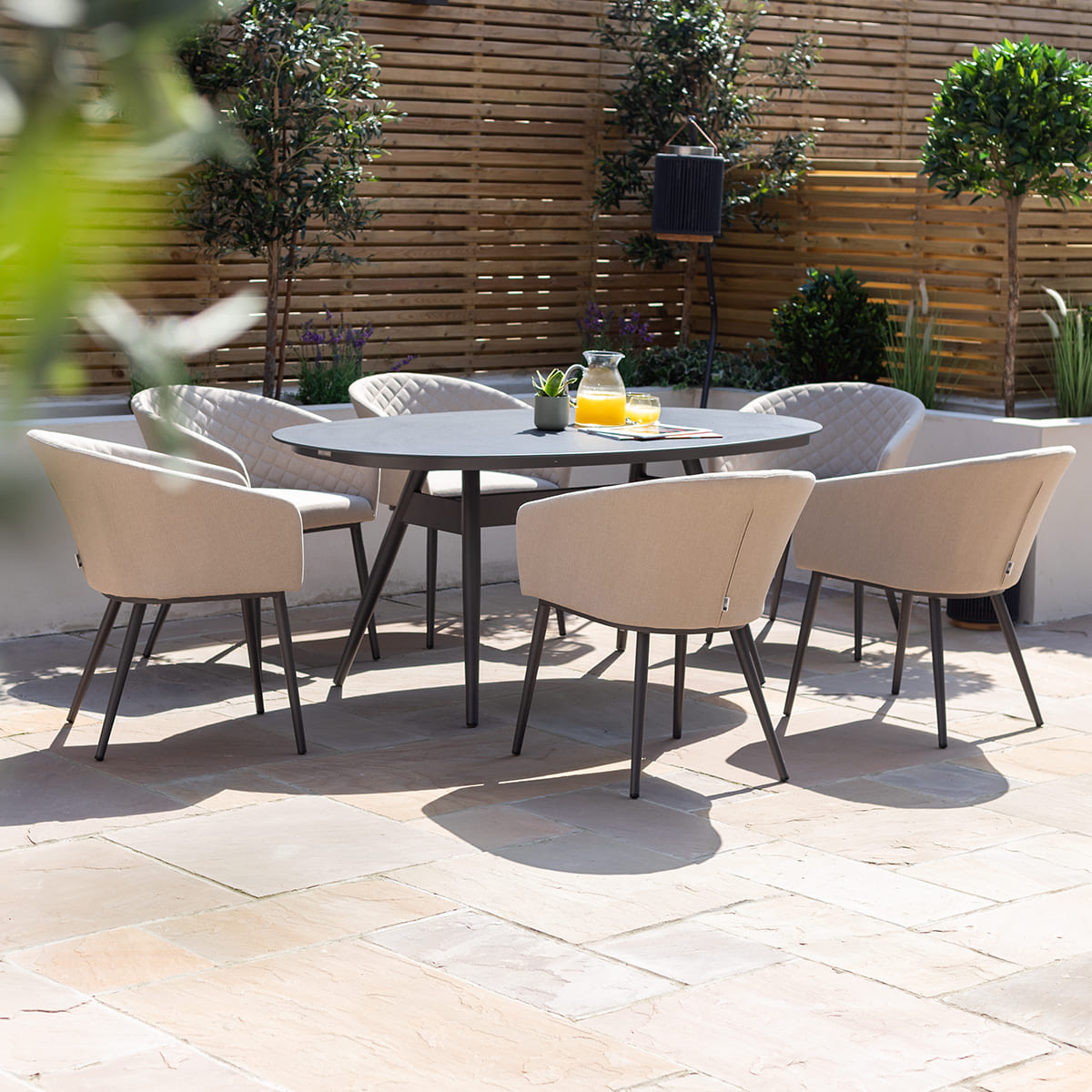 Modern Simple Patio Dining Set - Outdoor Furniture Dining Set ulasan dan harga