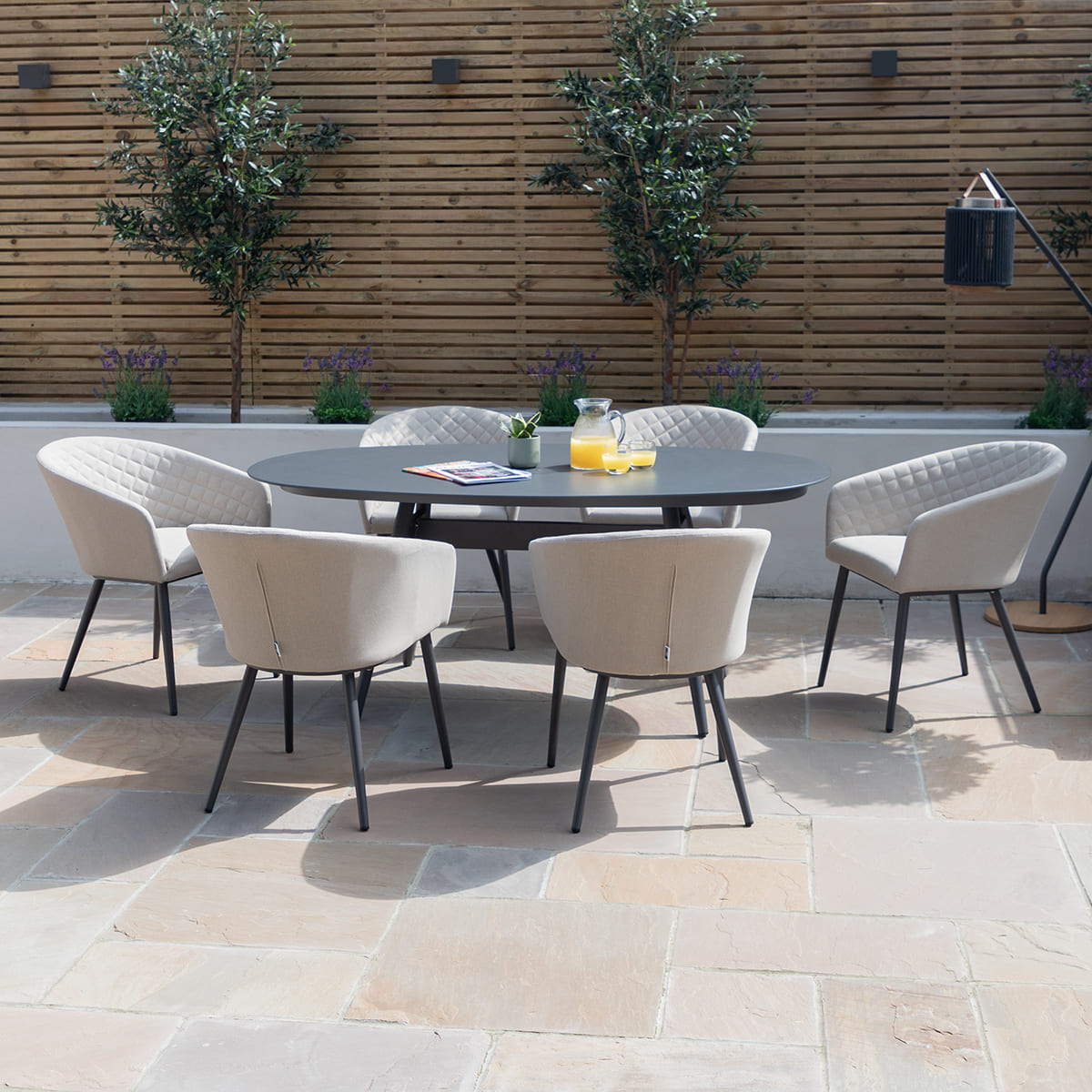Modern Simple Patio Dining Set - Outdoor Furniture Dining Set ulasan dan harga