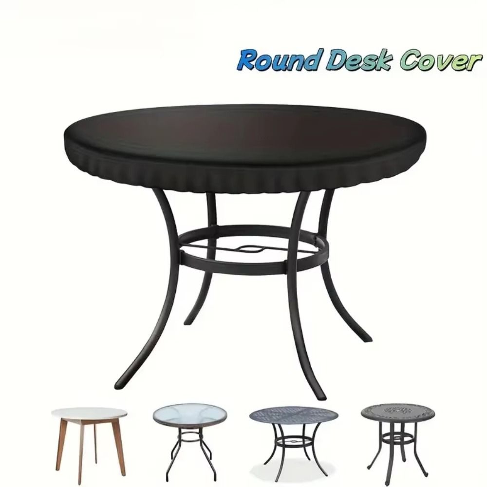 Waterproof Round Table Cover D - Outdoor Furniture Varnish ulasan dan harga
