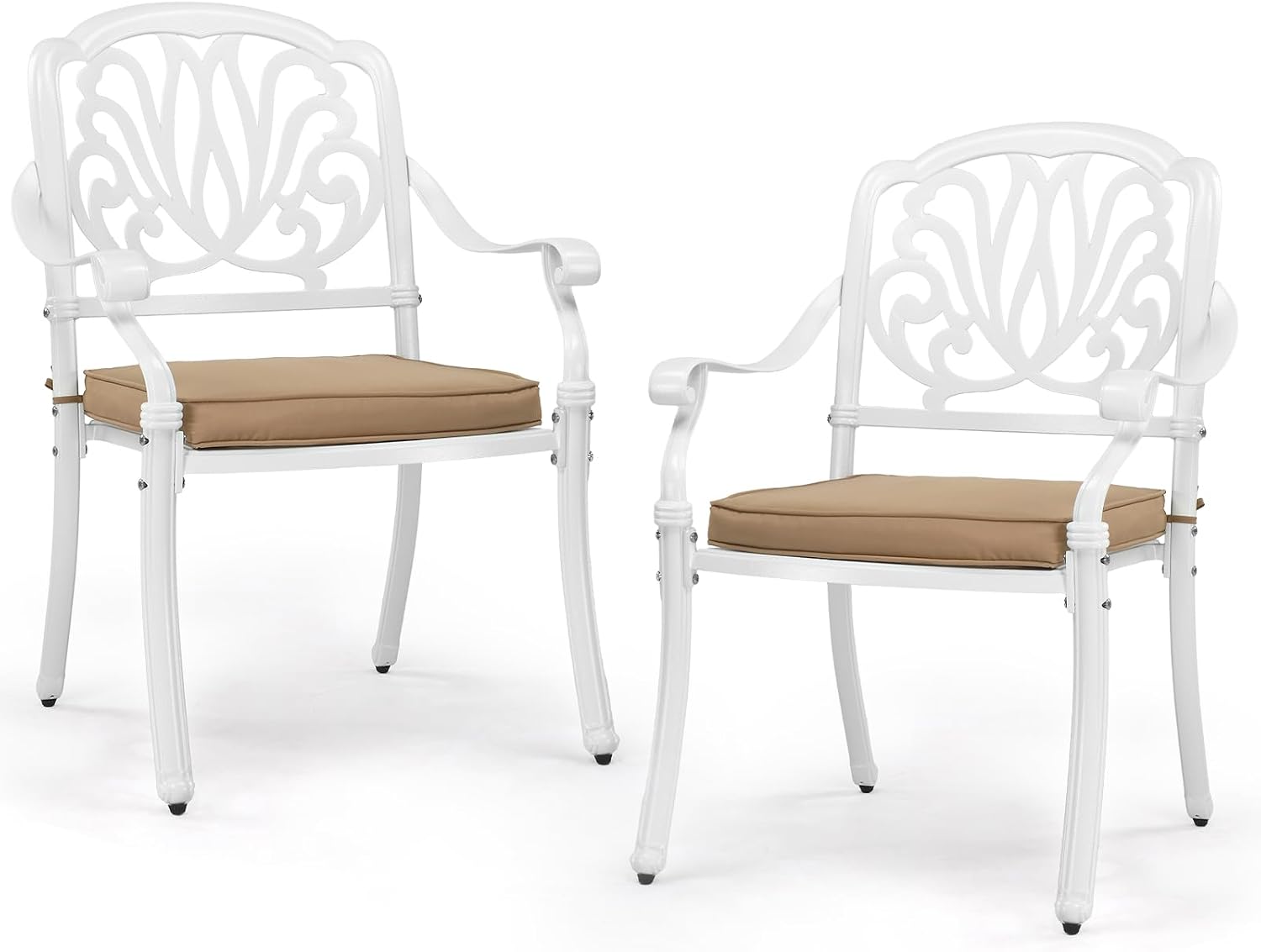 Cast Aluminum Patio Dining Cha - Outdoor Furniture Dining Set ulasan dan harga