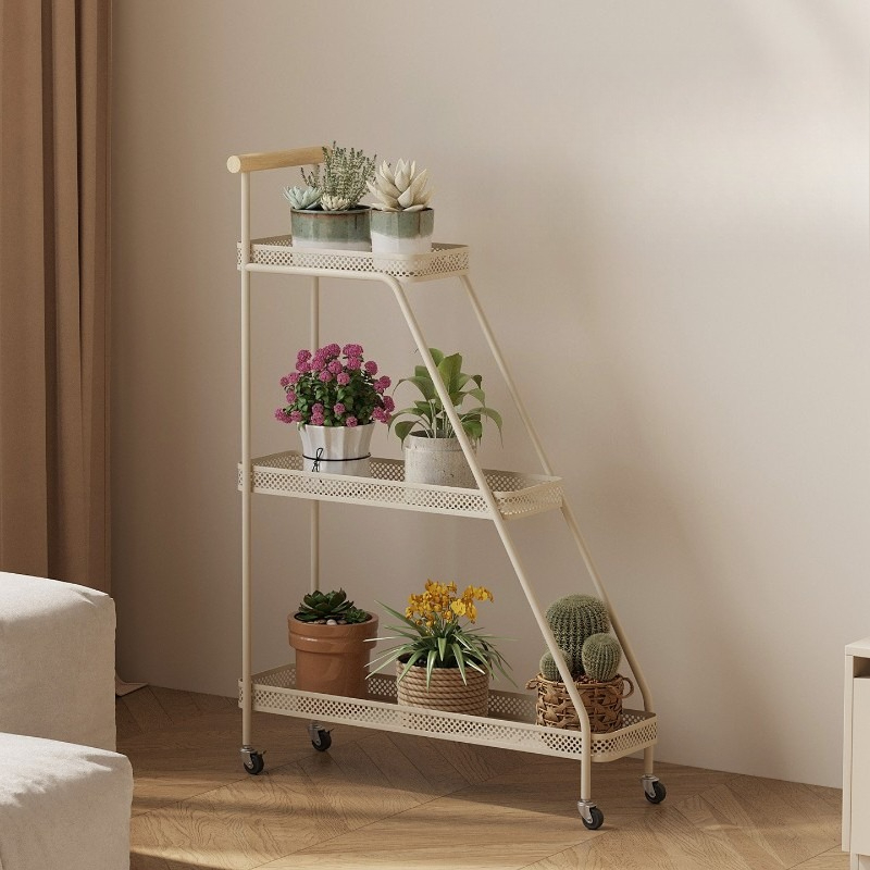 Balcony Plant Rack Garden Deco - Outdoor Furniture Balcony ulasan dan harga