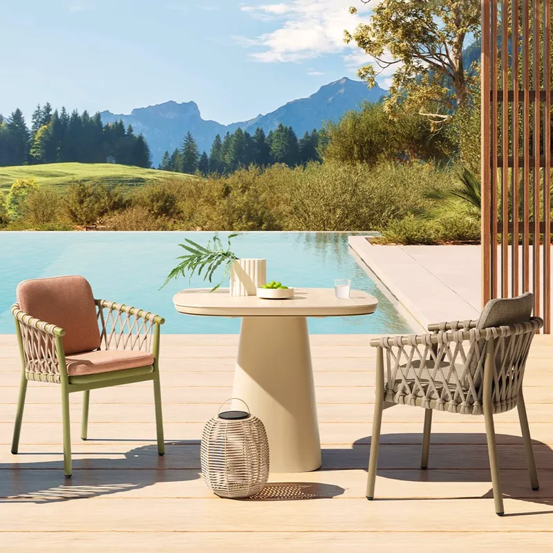 Outdoor Rattan Furniture Set C - Outdoor Furniture Balcony ulasan dan harga