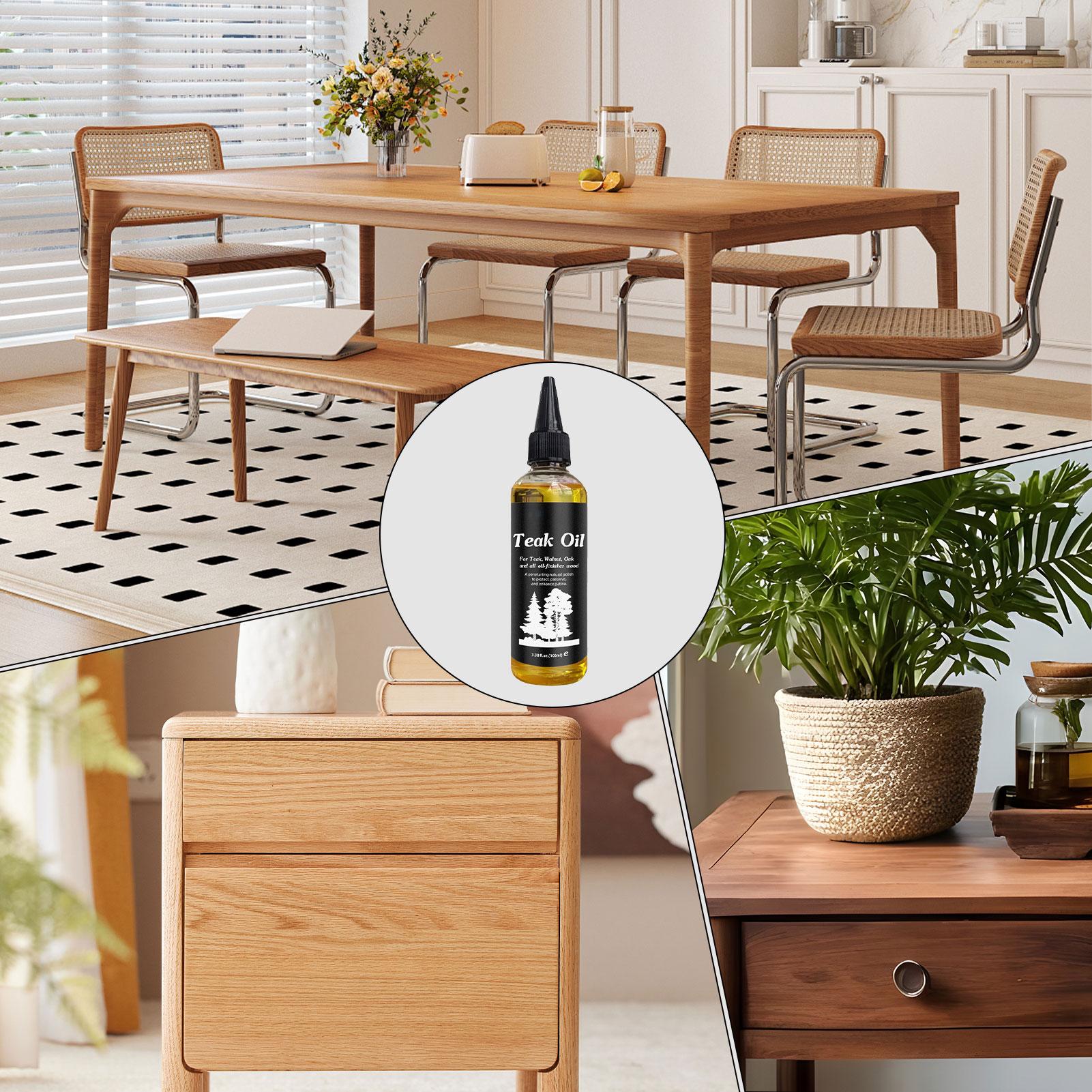 100ml Furniture Oil WoodPolish - Outdoor Furniture Oil Teak ulasan dan harga