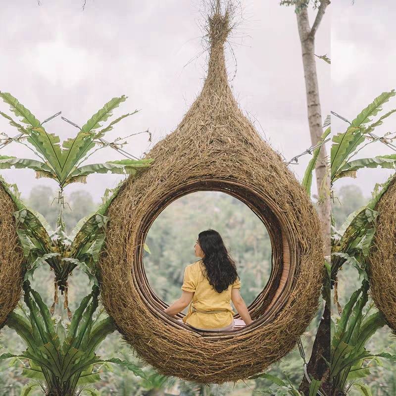 Hot Sale Bali Style Bird Nest  - Outdoor Furniture Bali Style ulasan dan harga