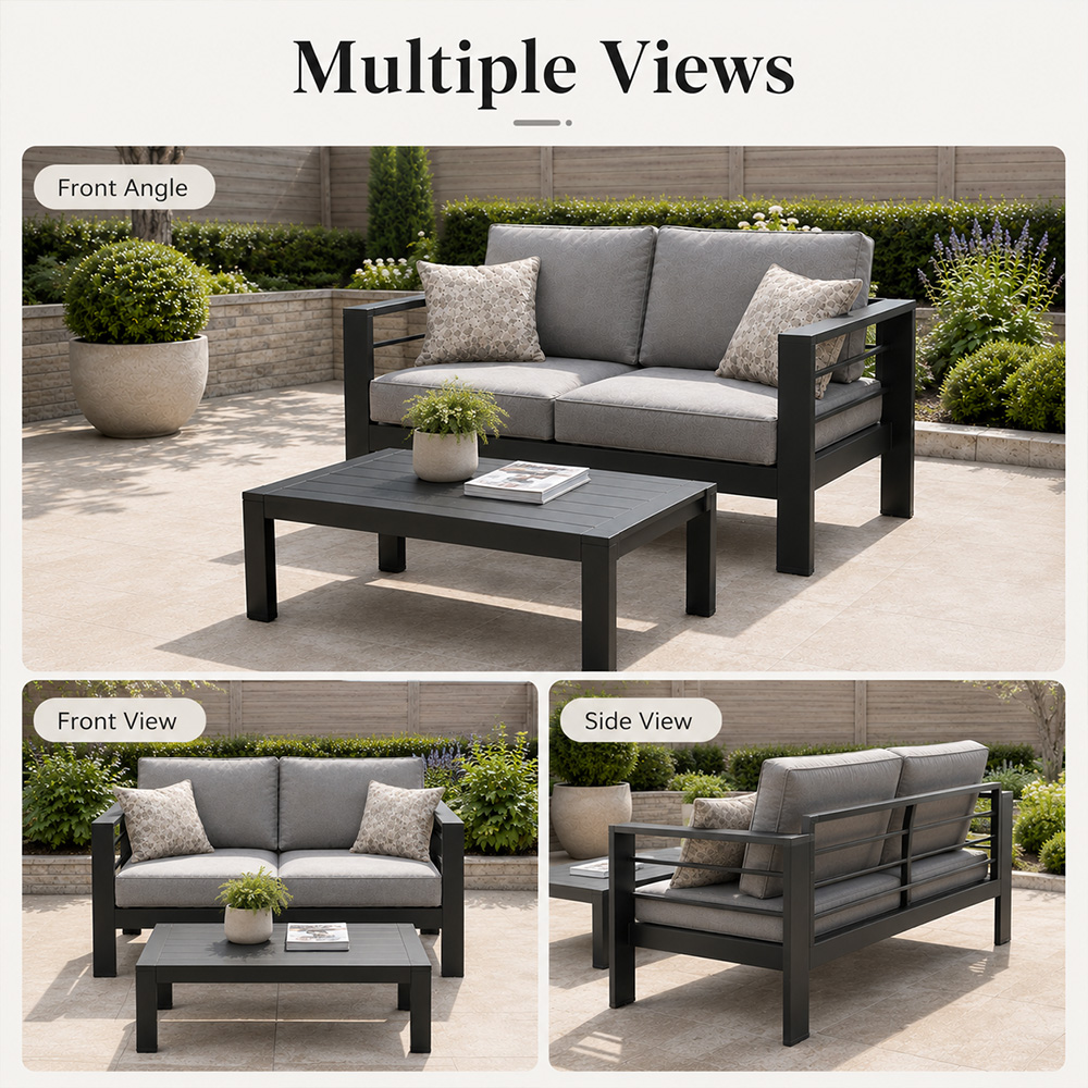 Modern Luxury Aluminum Outdoor - Outdoor Furniture Balcony ulasan dan harga