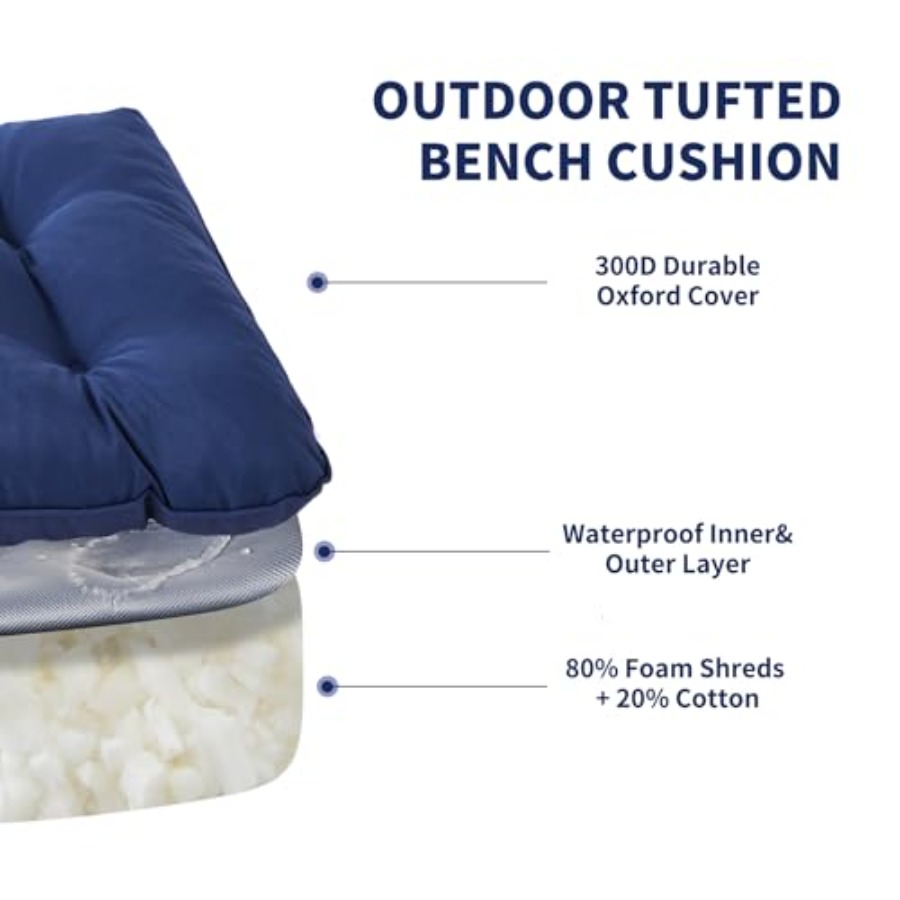 Outdoor Bench Cushion,,Water-R - Outdoor Furniture Without Cushions ulasan dan harga