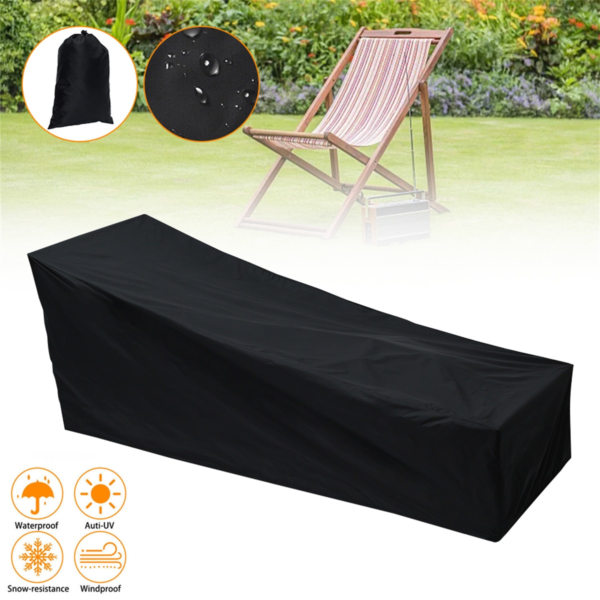 Outdoor Garden Sunbed Cover Su - Outdoor Furniture Varnish ulasan dan harga