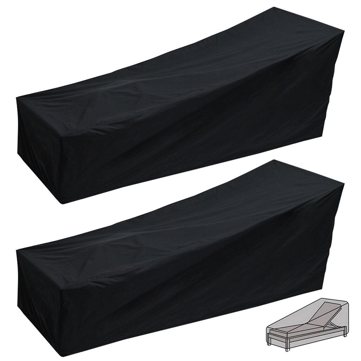Outdoor Garden Sunbed Cover Su - Outdoor Furniture Varnish ulasan dan harga