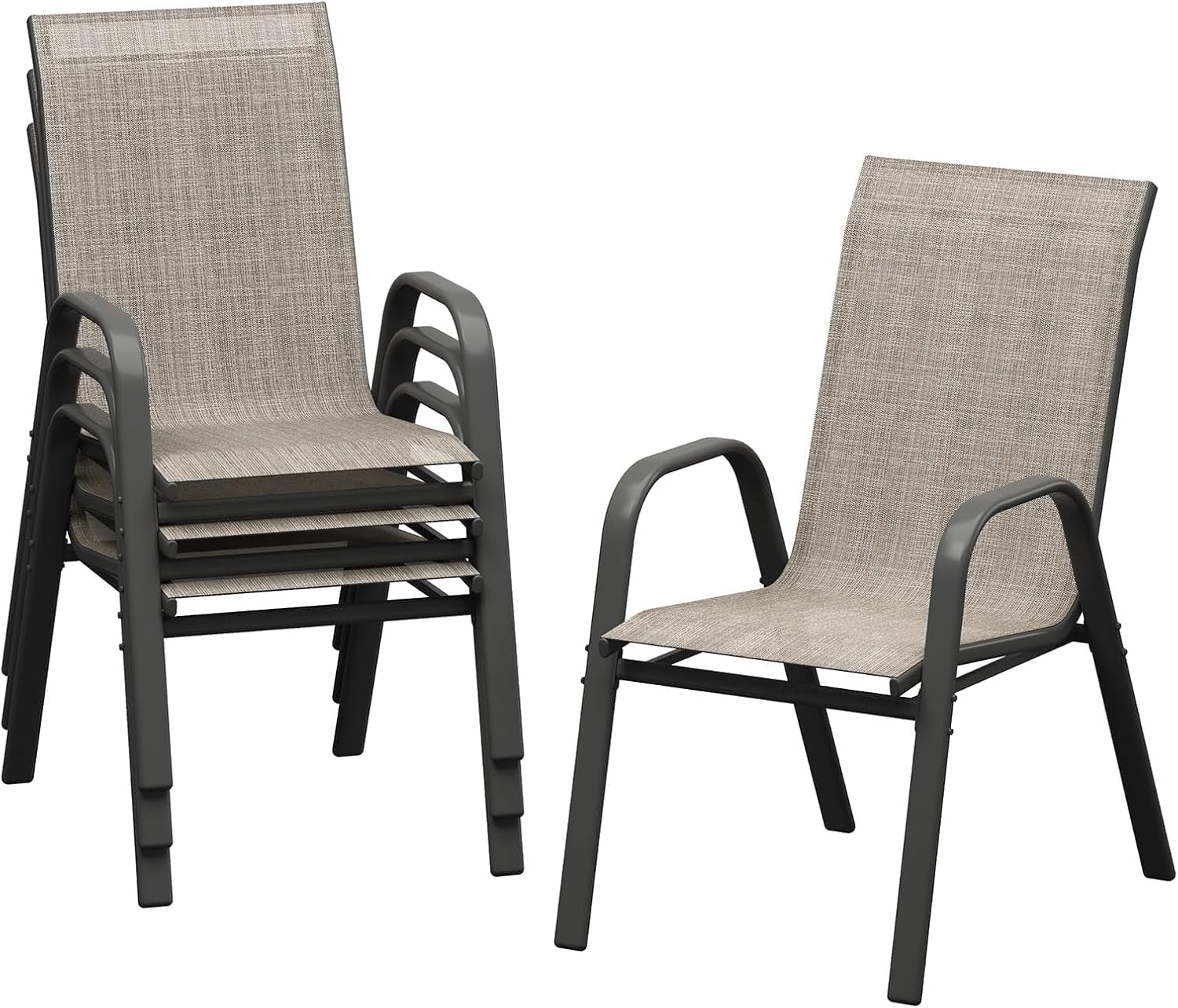 Patio Dining Chairs Set of 4,  - Outdoor Furniture Dining Set ulasan dan harga