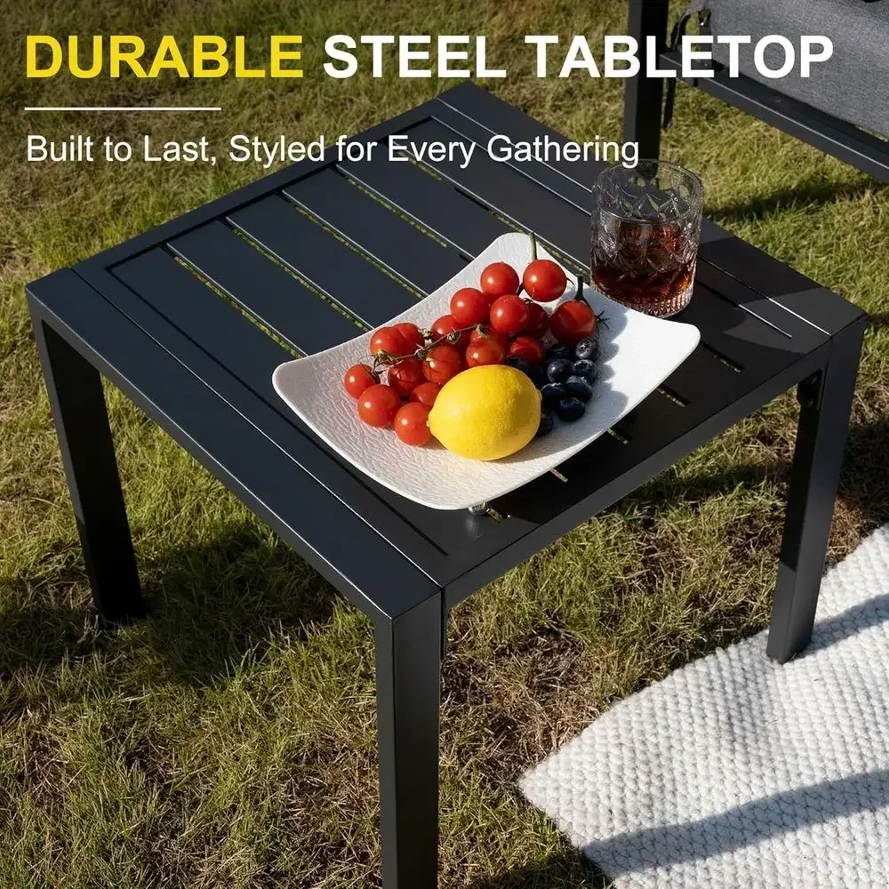 5-Piece Modern Outdoor Patio F - Outdoor Furniture Balcony ulasan dan harga