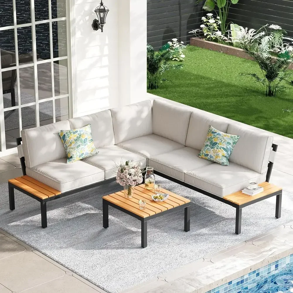 5-Person Outdoor Patio Furnitu - Outdoor Furniture Balcony ulasan dan harga
