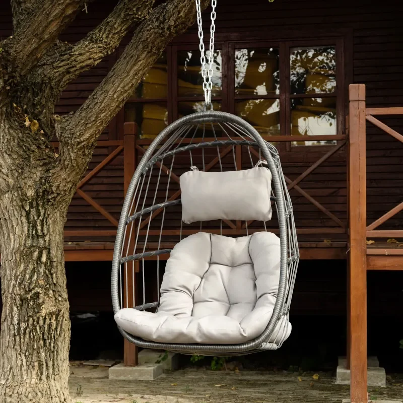 Outdoor Wicker Rattan Swing Ch - Outdoor Furniture Without Cushions ulasan dan harga